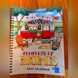 Mary Engelbreit's comforts of home 2023 calendar planner spiral new